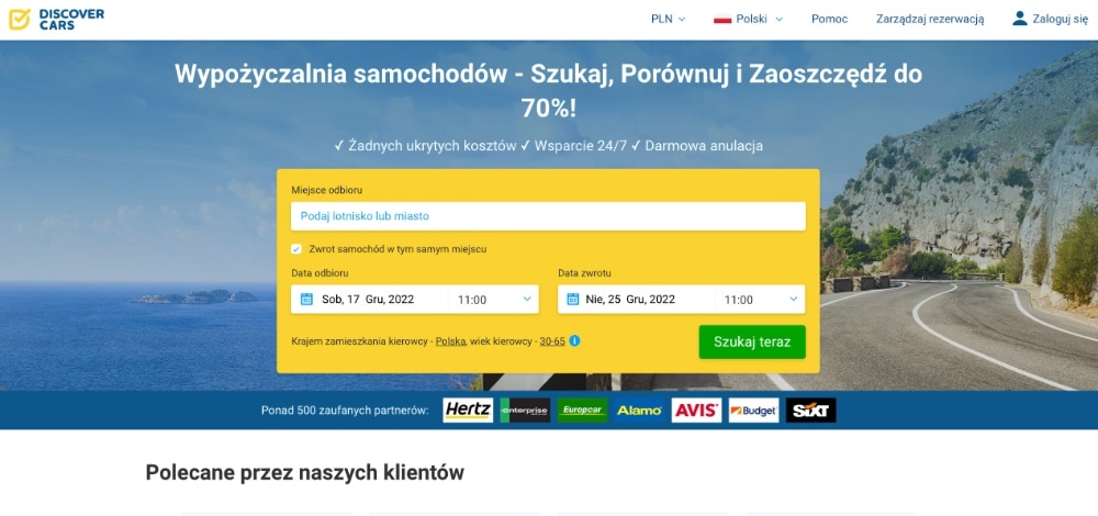 Discover Cars – opinie. Co myślicie na temat serwisu? My już wiemy!