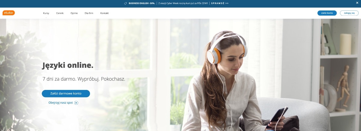 etutor – kursy angielskiego on-line. Czy warto spróbować?