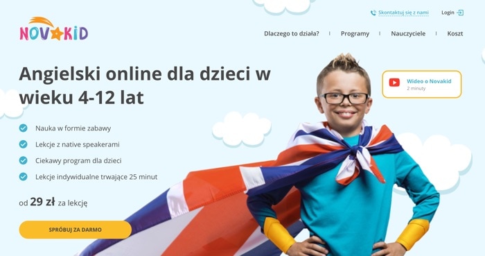 Novakid – czy warto założyć konto dla swojego dziecka do nauki języka? Wasze opinie