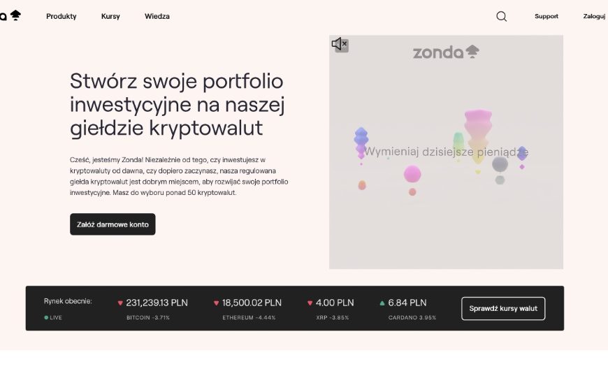 ZondaCrypto – popularna w Polsce giełda krypto walut. Warto korzystać? Wasze opinie